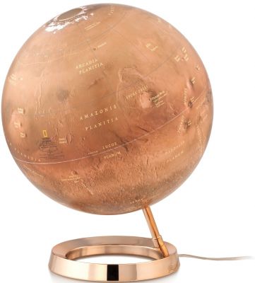 National Geographic Red Planet Mars illuminated globe Atmosphere New World SINGLE PIECES